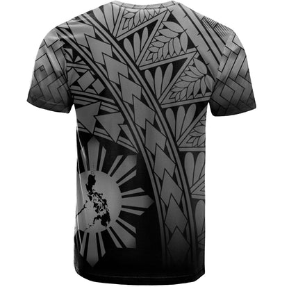 Philippines Filipinos Custom Personalised T-Shirt Plumeria Tattoo Tribal