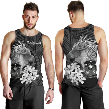 Philippines Filipinos Custom Personalised Tank Top Sampaguita Jasmine Philippines Eagle Tattoo Tribal