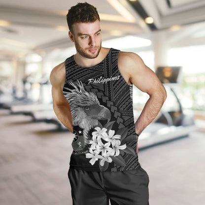 Philippines Filipinos Custom Personalised Tank Top Sampaguita Jasmine Philippines Eagle Tattoo Tribal
