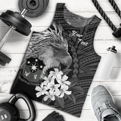 Philippines Filipinos Custom Personalised Tank Top Sampaguita Jasmine Philippines Eagle Tattoo Tribal