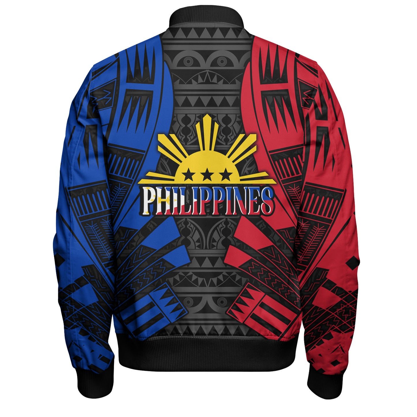 Philippines Filipinos Custom Personalised Bomber Jacket Tattoo Style