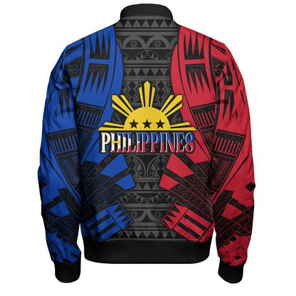 Philippines Filipinos Custom Personalised Bomber Jacket Tattoo Style