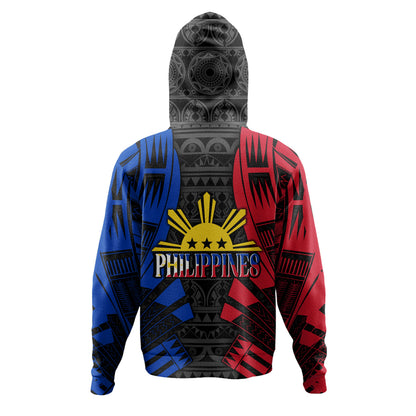Philippines Filipinos Custom Personalised Hoodie Tattoo Style