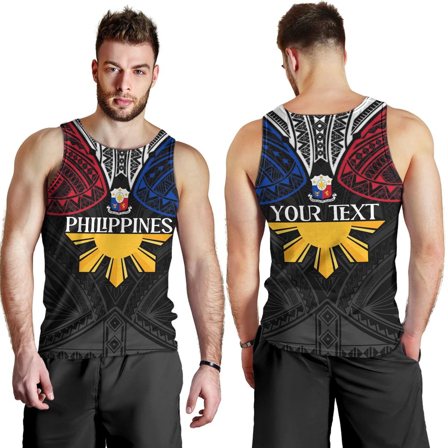 Philippines Filipinos Custom Personalised Tank Top Unique Filipino Tribal Tattoos For Inspiration