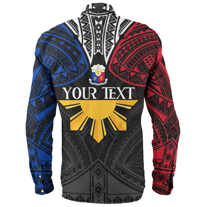 Philippines Filipinos Custom Personalised Long Sleeve Shirt Unique Filipino Tribal Tattoos For Inspiration