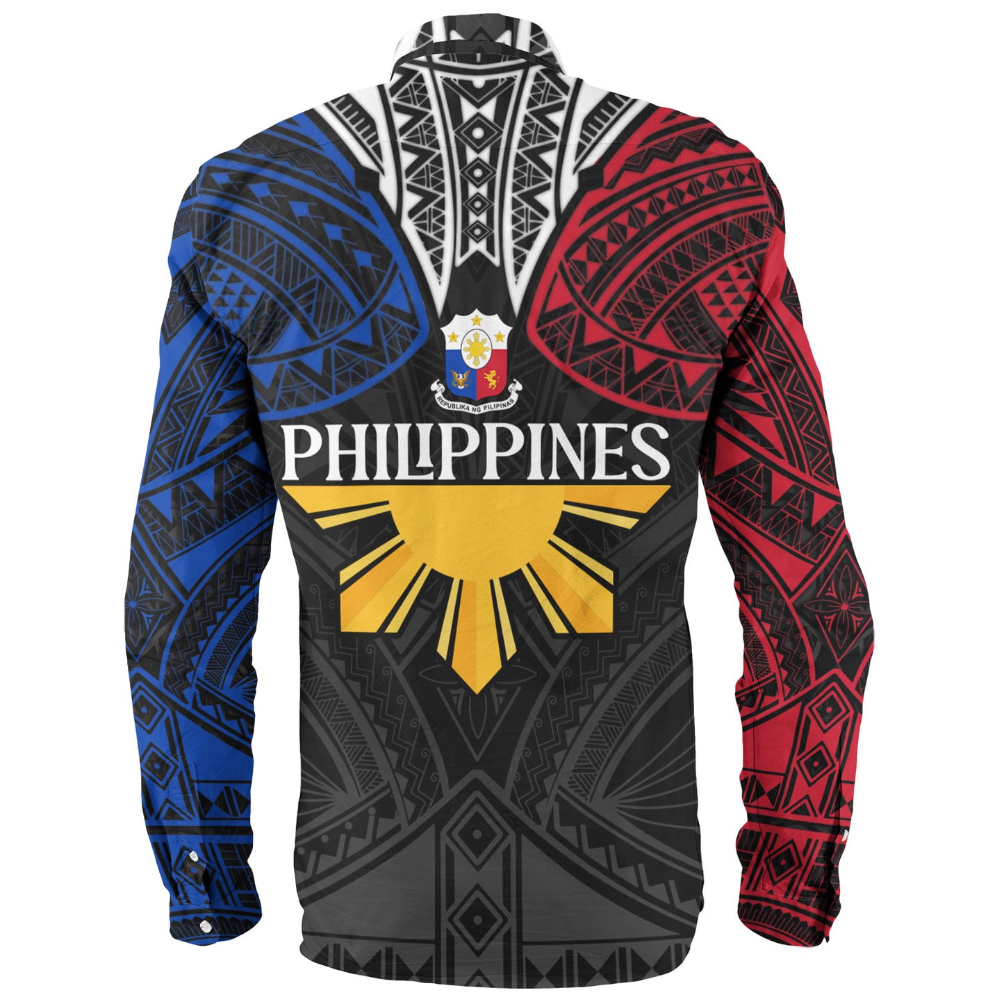 Philippines Filipinos Custom Personalised Long Sleeve Shirt Unique Filipino Tribal Tattoos For Inspiration