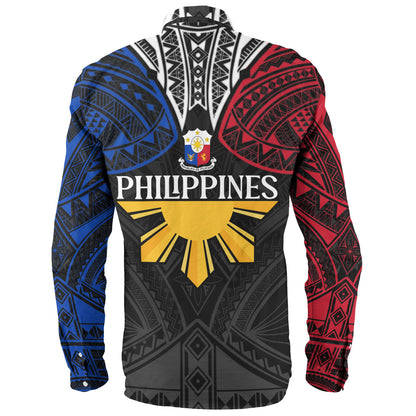 Philippines Filipinos Custom Personalised Long Sleeve Shirt Unique Filipino Tribal Tattoos For Inspiration