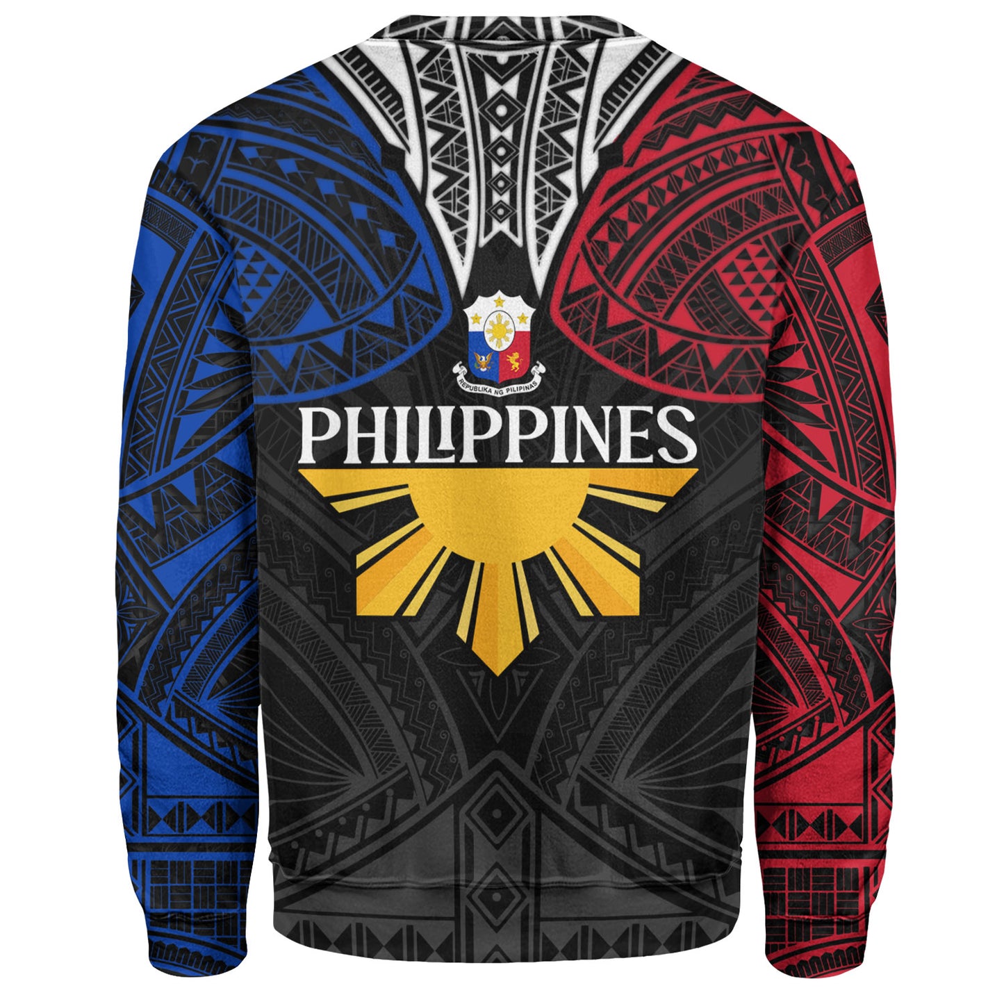 Philippines Filipinos Custom Personalised Sweatshirt Unique Filipino Tribal Tattoos For Inspiration