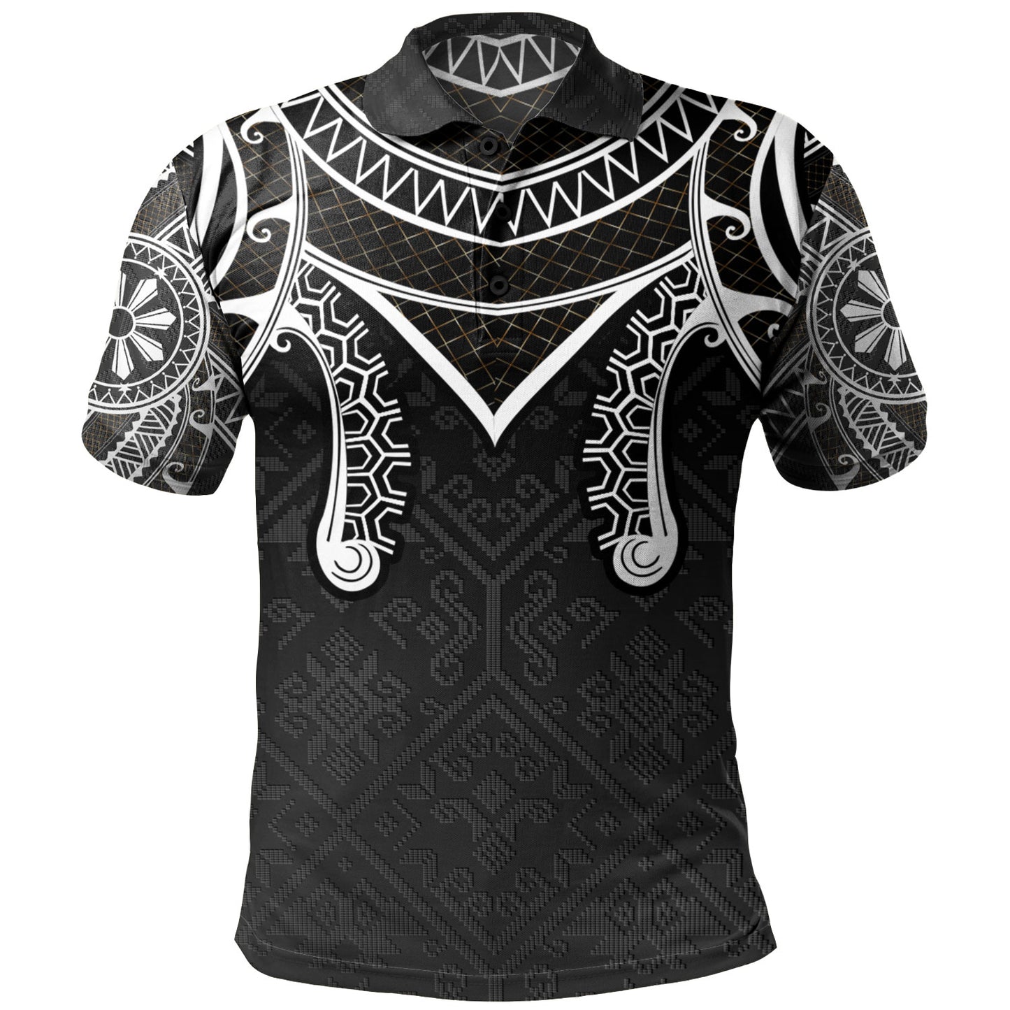 Philippines Filipinos Polo Shirt Filipino National Tribal Patterns Style