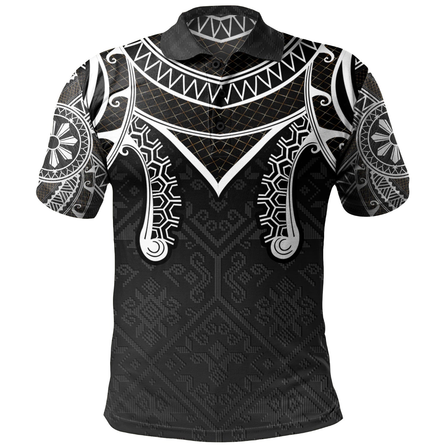 Philippines Filipinos Polo Shirt Filipino National Tribal Patterns Style
