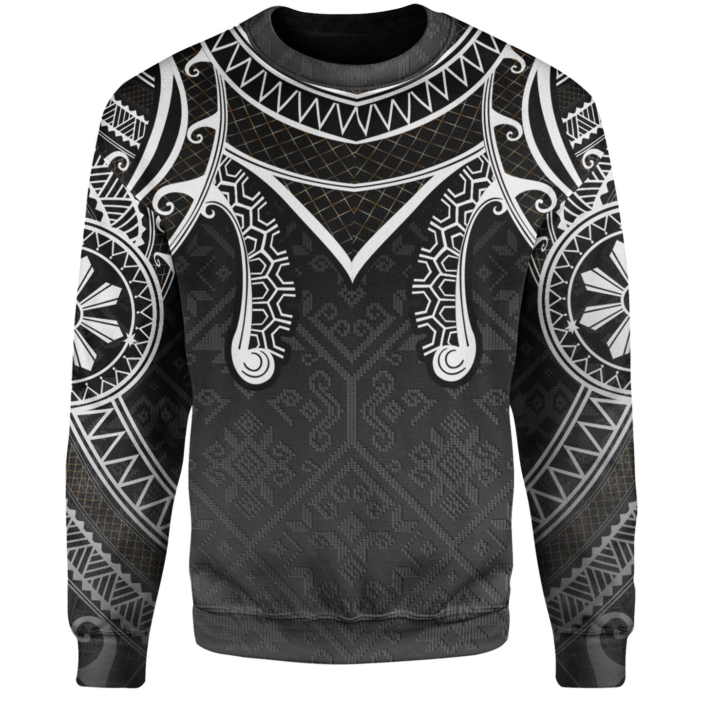 Philippines Filipinos Sweatshirt Filipino National Tribal Patterns Style