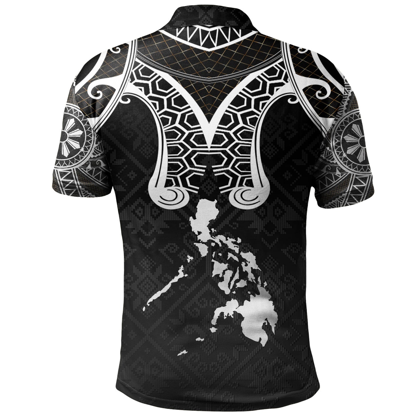 Philippines Filipinos Polo Shirt Filipino National Tribal Patterns Style