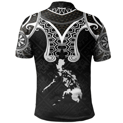 Philippines Filipinos Polo Shirt Filipino National Tribal Patterns Style