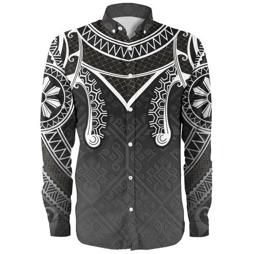 Philippines Filipinos Long Sleeve Shirt Filipino National Tribal Patterns Style