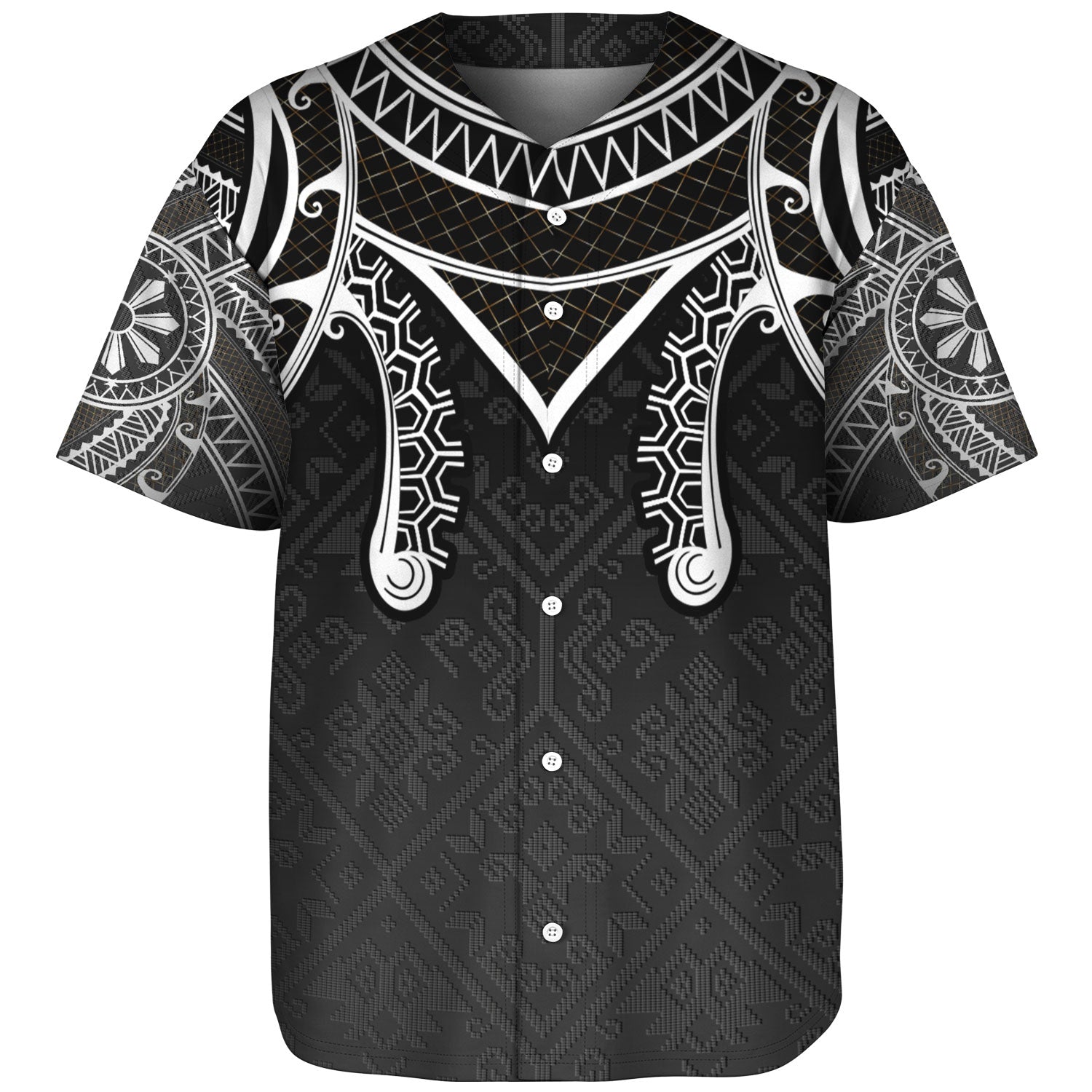 Philippines Filipinos Baseball Shirt Filipino National Tribal Patterns Style