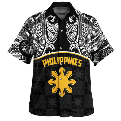 Philippines Filipinos Hawaiian Shirt Tribal Polynesian Demodern Style