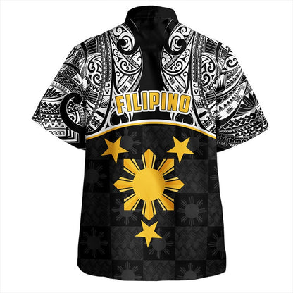 Philippines Filipinos Hawaiian Shirt Tribal Polynesian Demodern Style