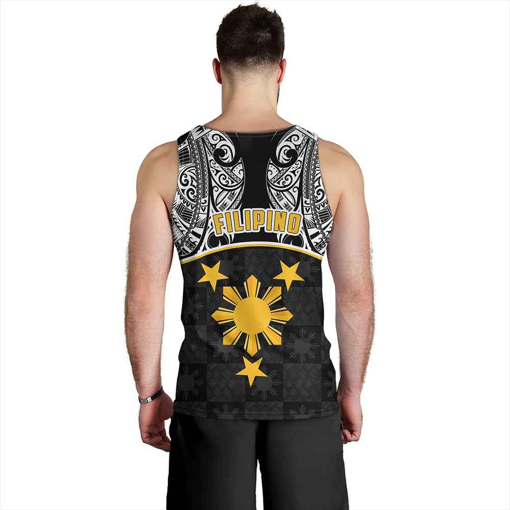 Philippines Filipinos Tank Top Tribal Polynesian Demodern Style