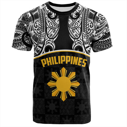 Philippines Filipinos T-Shirt Tribal Polynesian Demodern Style