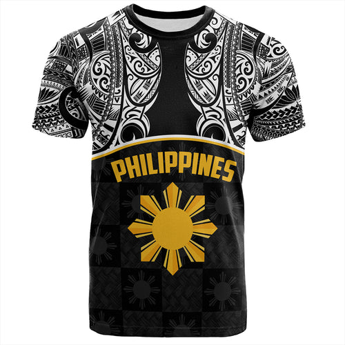 Philippines Filipinos T-Shirt Tribal Polynesian Demodern Style