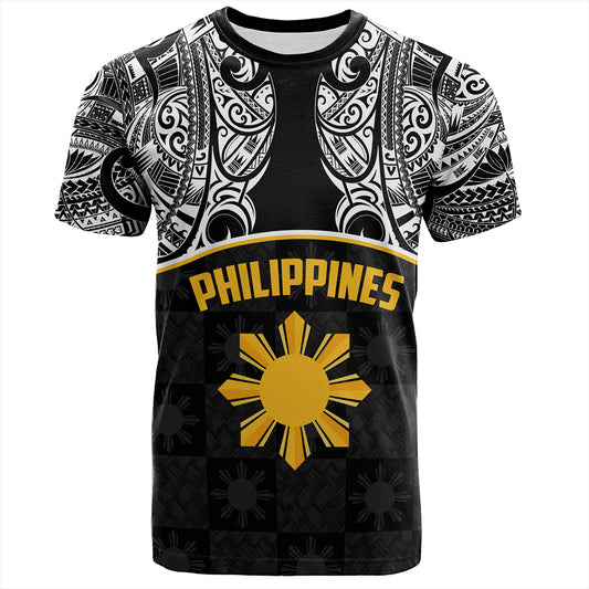 Philippines Filipinos T-Shirt Tribal Polynesian Demodern Style