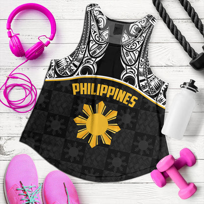 Philippines Filipinos Women Tank Tribal Polynesian Demodern Style