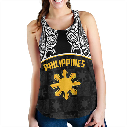 Philippines Filipinos Women Tank Tribal Polynesian Demodern Style
