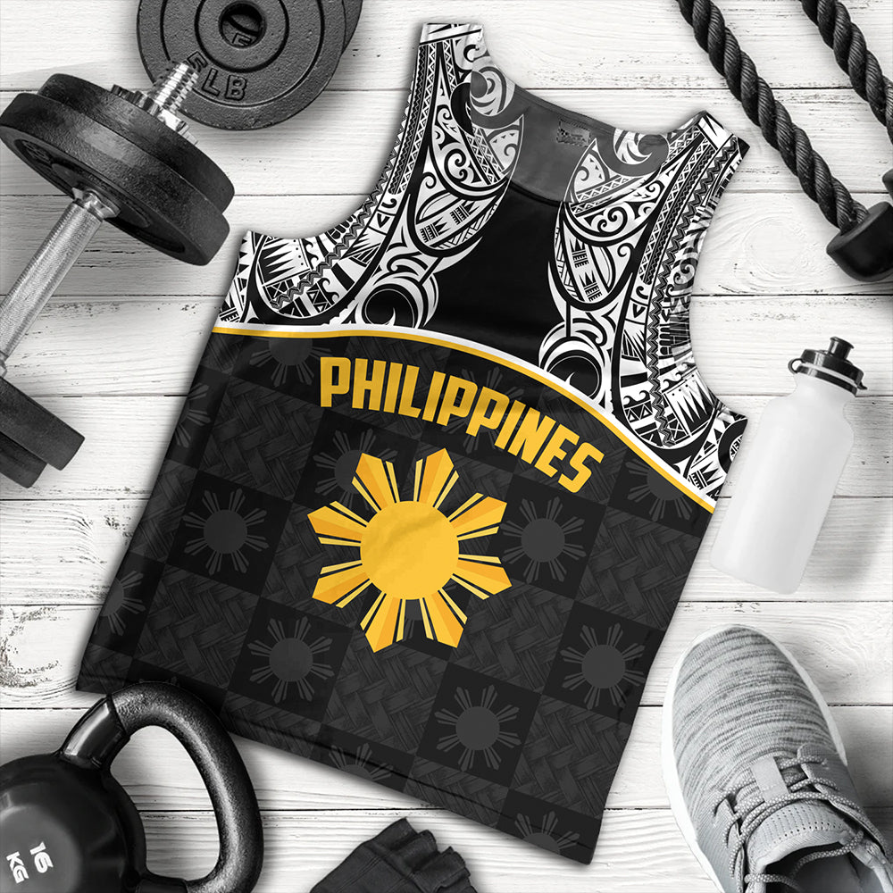 Philippines Filipinos Tank Top Tribal Polynesian Demodern Style