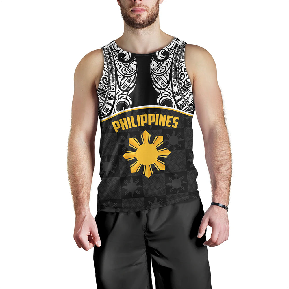 Philippines Filipinos Tank Top Tribal Polynesian Demodern Style