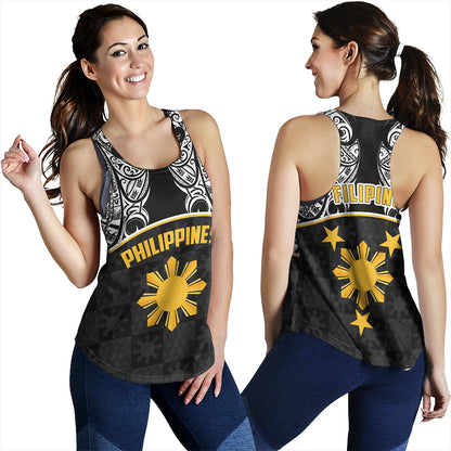 Philippines Filipinos Women Tank Tribal Polynesian Demodern Style