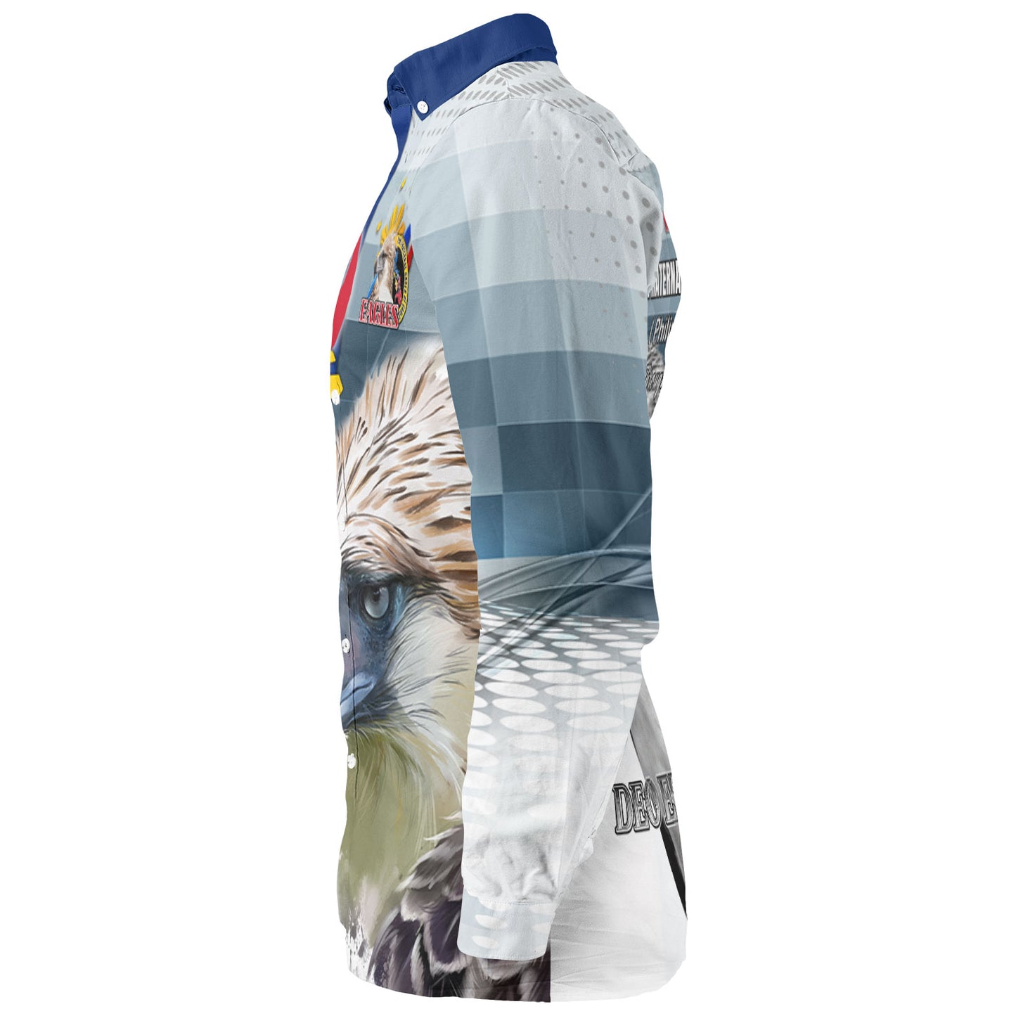 Philippines Long Sleeve Shirt - Philippines Eagles Curve Style