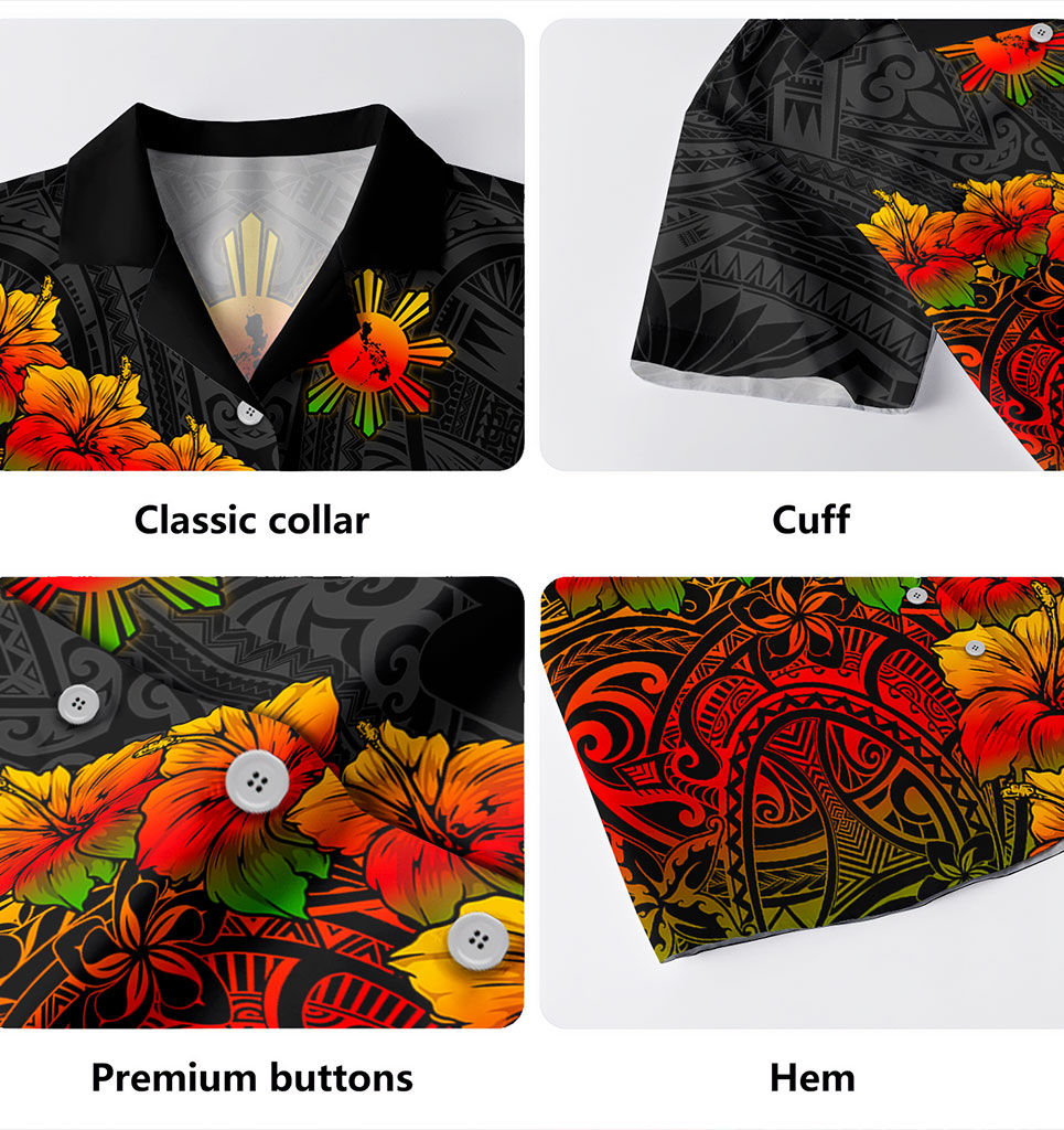 Polynesia Hawaii Hawaiian Shirt Tribal Polynesia Tropical Summer Vibes