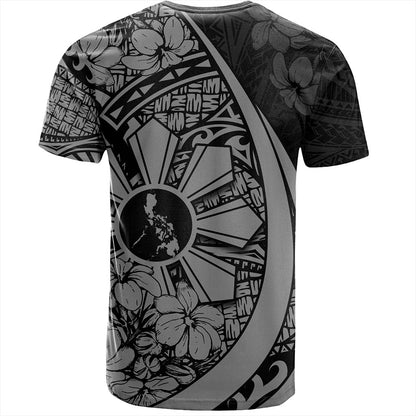 Philippines Filipinos T-Shirt National Sampaguita Flower Symbols Style