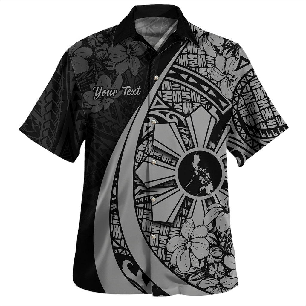 Philippines Filipinos Hawaiian Shirt National Sampaguita Flower Symbols Style