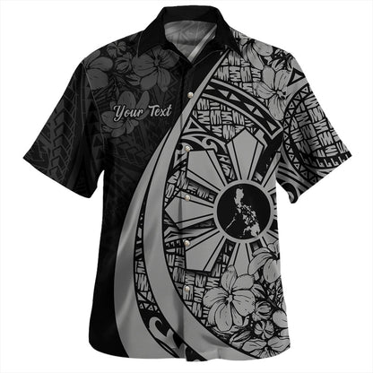 Philippines Filipinos Hawaiian Shirt National Sampaguita Flower Symbols Style