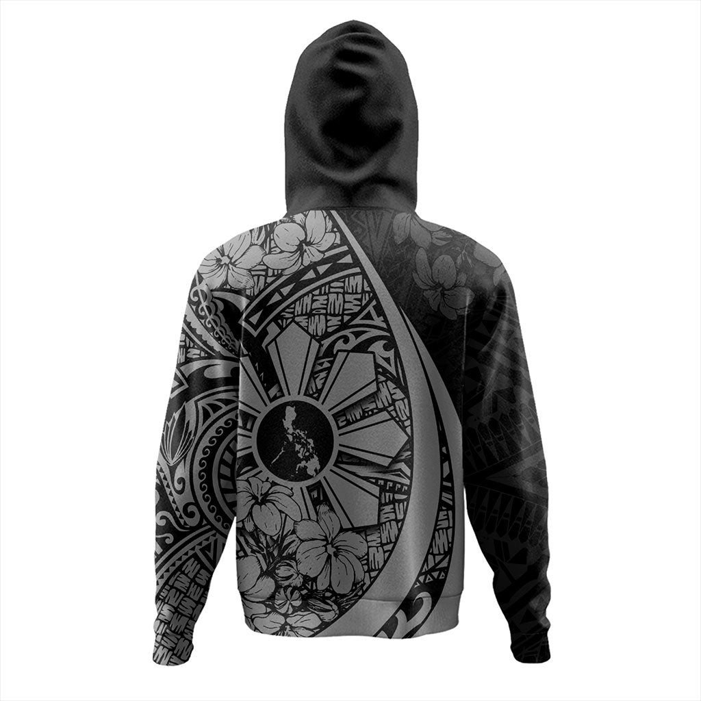 Philippines Filipinos Hoodie National Sampaguita Flower Symbols Style