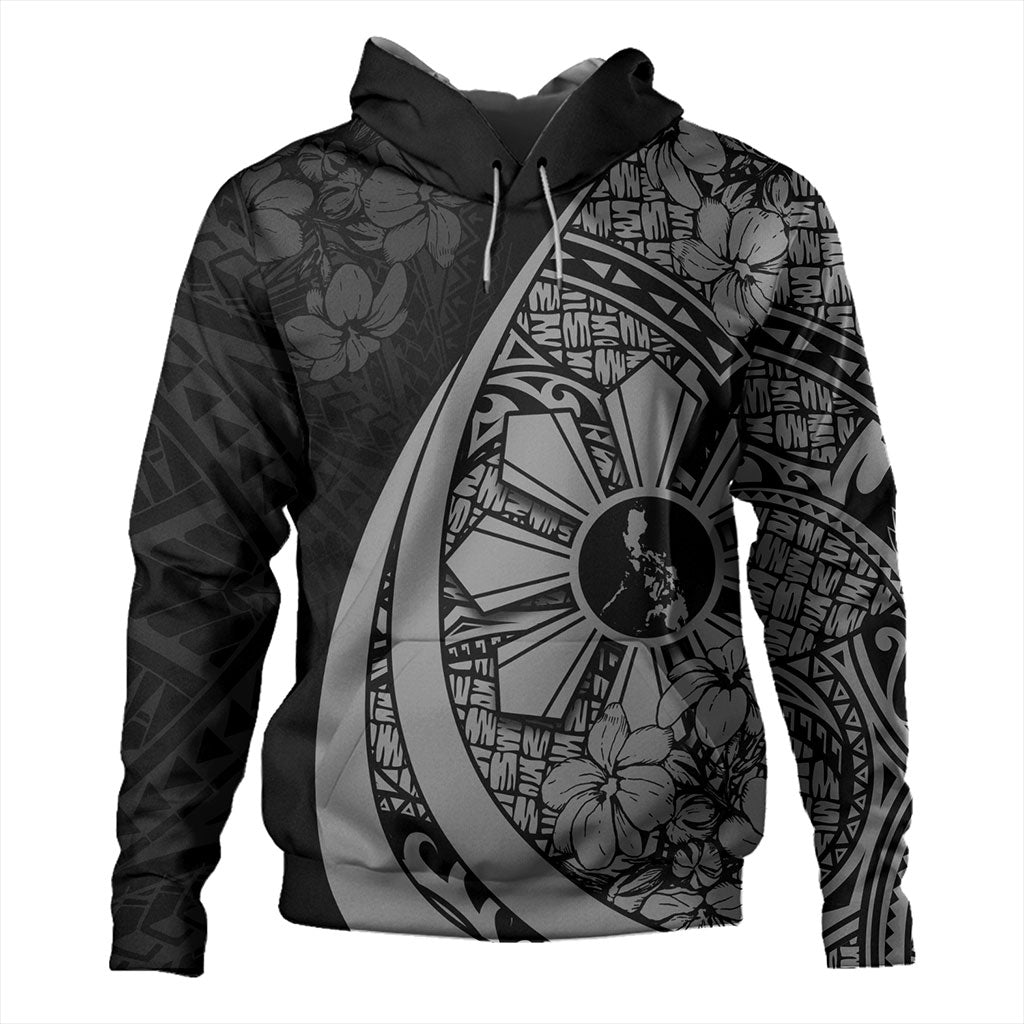 Philippines Filipinos Hoodie National Sampaguita Flower Symbols Style