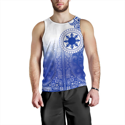 Philippines Tank Top Custom Pattern With Paisley Style