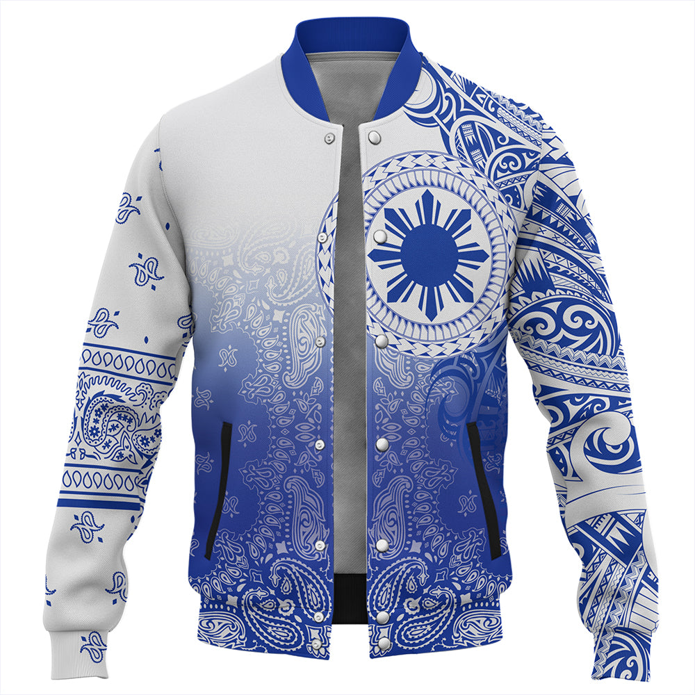 Philippines Baseball Jacket Custom Pattern With Paisley Style