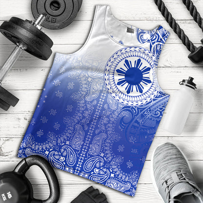 Philippines Tank Top Custom Pattern With Paisley Style