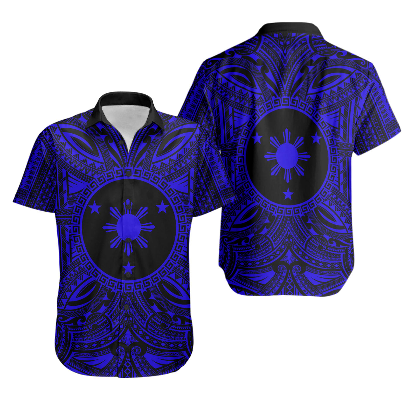 Philippines Short Sleeve Shirt - Philippines Sun Style
