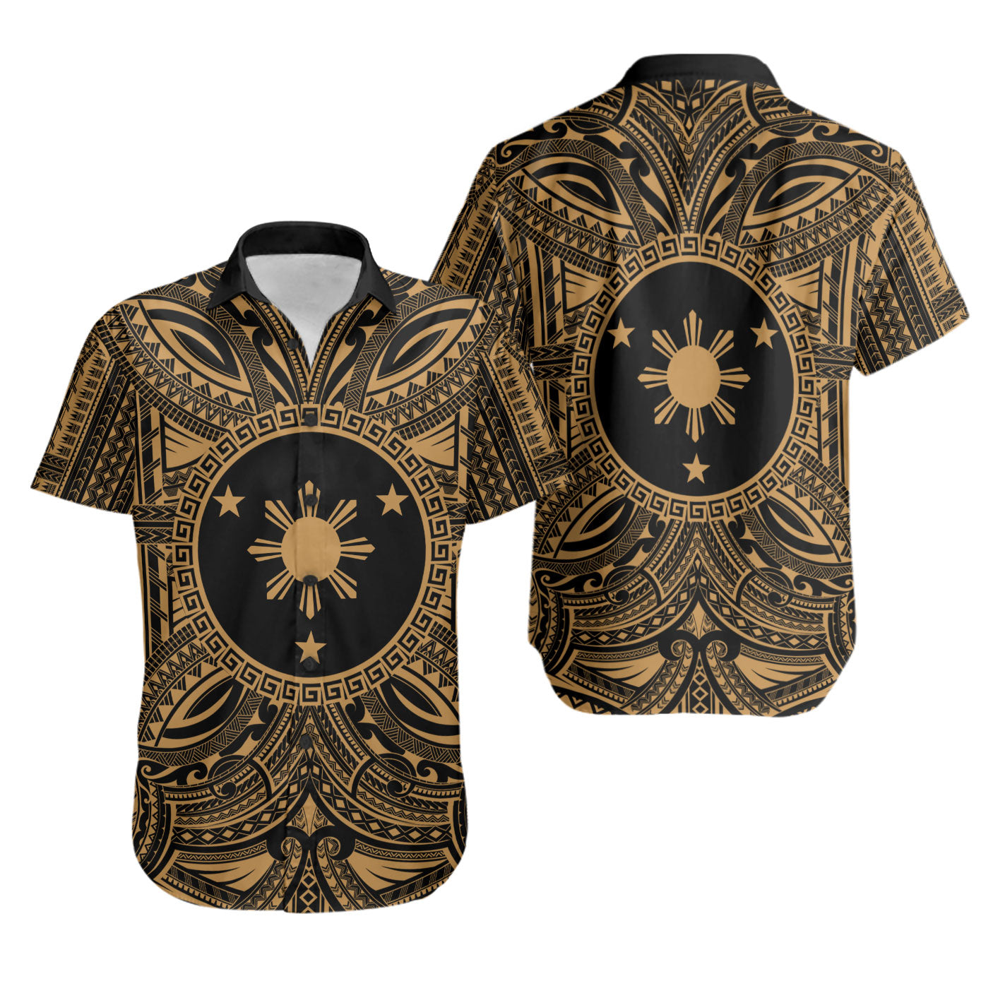 Philippines Short Sleeve Shirt - Philippines Sun Style