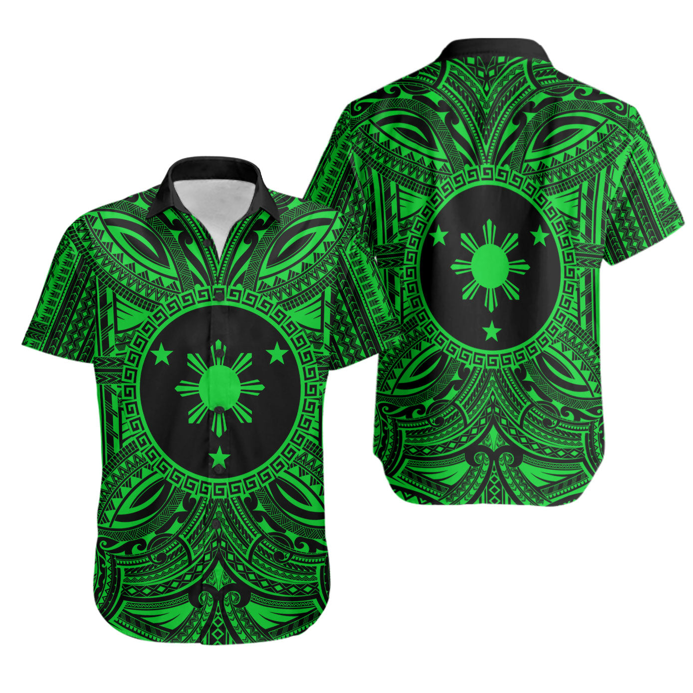 Philippines Short Sleeve Shirt - Philippines Sun Style