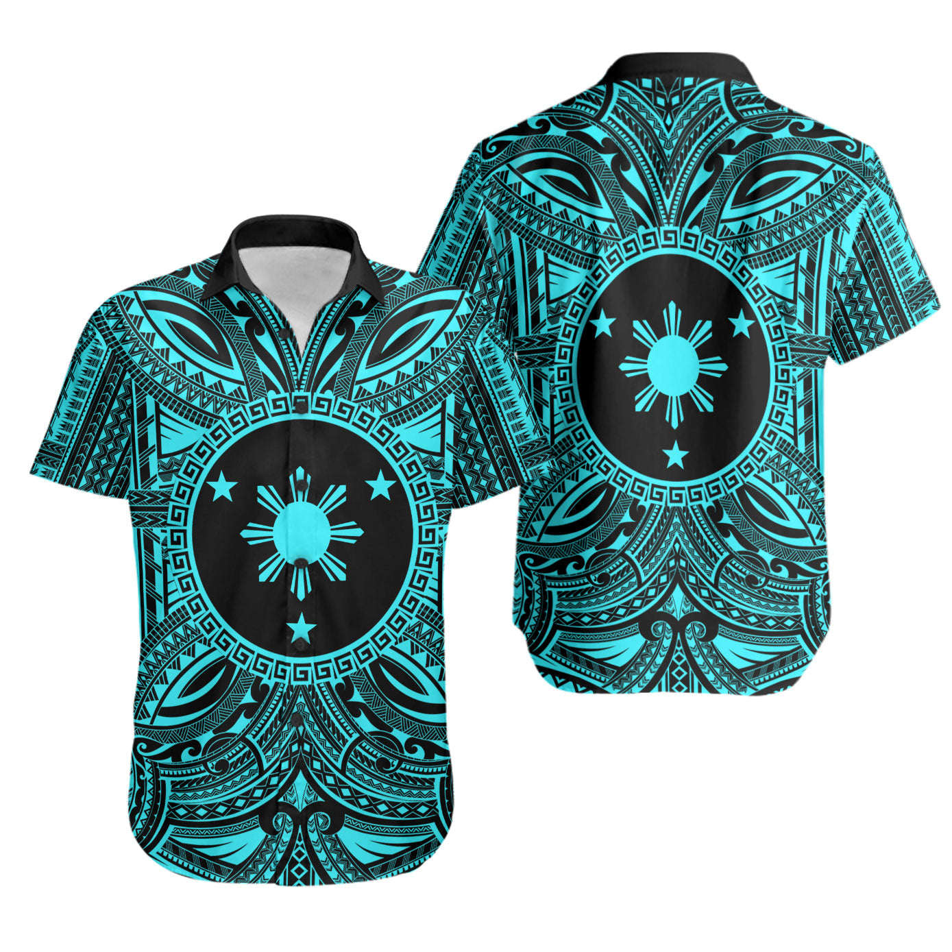 Philippines Short Sleeve Shirt - Philippines Sun Style
