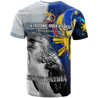 Philippines T-Shirt - Philippines Eagles Curve Style