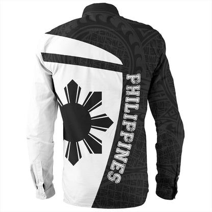 Philippines Filipinos Long Sleeve Shirt Tribal Spring Style