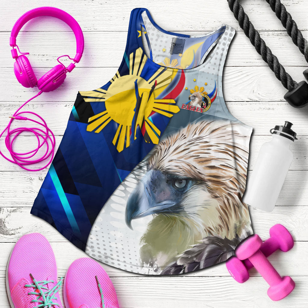 Philippines Women Tank - Philippines Eagles Curve Style