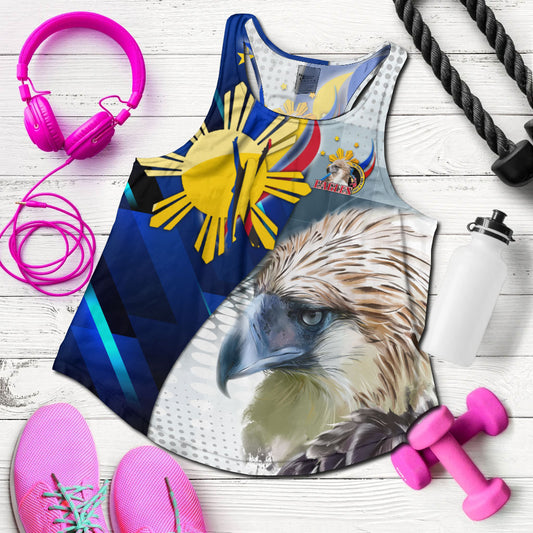 Philippines Women Tank - Philippines Eagles Curve Style
