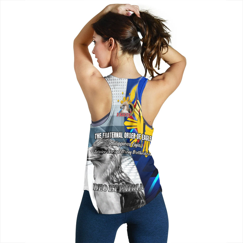 Philippines Women Tank - Philippines Eagles Curve Style