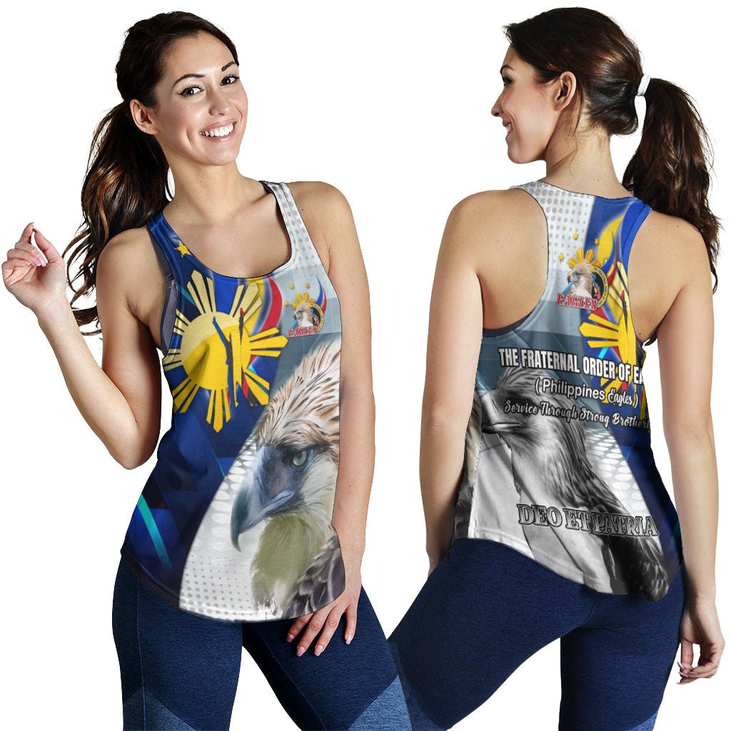 Philippines Women Tank - Philippines Eagles Curve Style